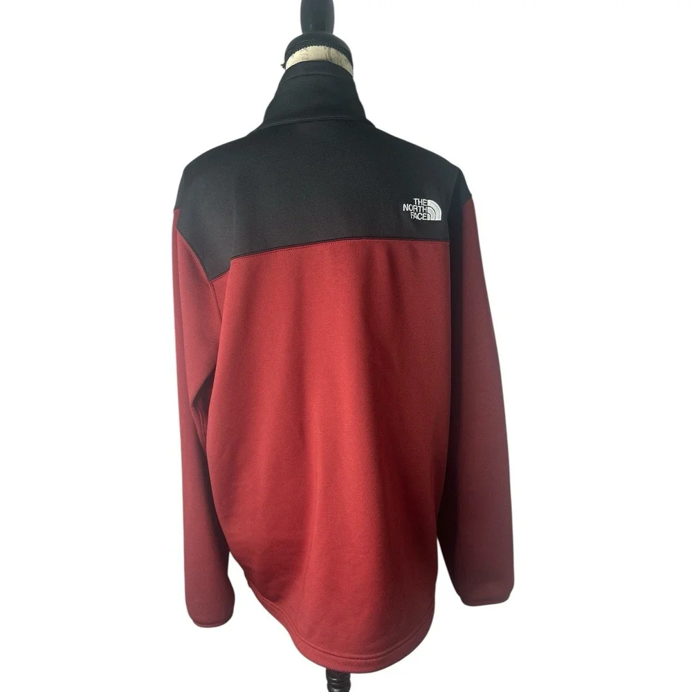 The North Face Astro‎ Ridge Jacket XL Mens Full Zip Red Fleece Zip
